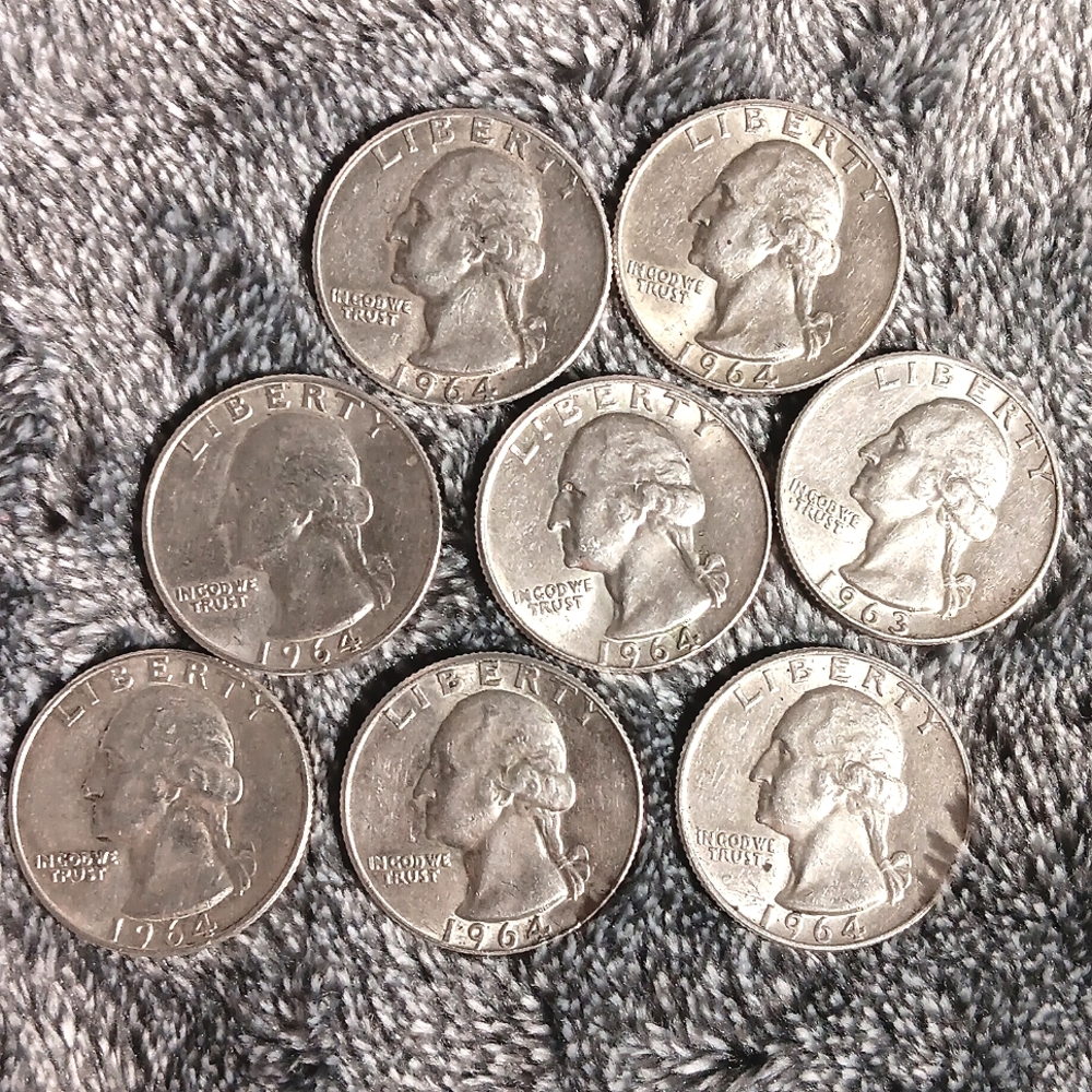 1964 Silver Quarters